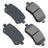 Akebono ACT1021 Disc Brake Pad Set - Rear