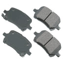 Akebono ACT1028 Disc Brake Pad Set - Front