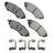 Akebono ACT1035 Disc Brake Pad Set - Front