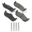 Akebono ACT1041 Disc Brake Pad Set - Rear