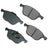 Akebono ACT1044 Disc Brake Pad Set - Front