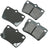 Akebono ACT1051 Disc Brake Pad Set - Rear