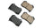 Akebono ACT1053 Disc Brake Pad Set - Rear