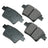 Akebono ACT1071 Disc Brake Pad Set - Rear