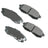 Akebono ACT1073 Disc Brake Pad Set - Rear