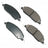 Akebono ACT1081 Disc Brake Pad Set - Front
