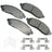 Akebono ACT1094 Disc Brake Pad Set - Front