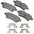 Akebono ACT1101 Disc Brake Pad Set - Rear