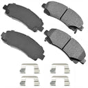 Akebono ACT1102 Disc Brake Pad Set - Front
