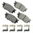 Akebono ACT1156 Disc Brake Pad Set - Front