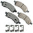 Akebono ACT1169A Disc Brake Pad Set - Front