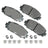 Akebono ACT1184A Disc Brake Pad Set - Front