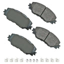 Akebono ACT1210A Disc Brake Pad Set - Front