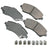 Akebono ACT1273 Disc Brake Pad Set - Front