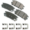 Akebono ACT1275 Disc Brake Pad Set - Rear