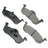 Akebono ACT1279 Disc Brake Pad Set - Rear