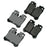 Akebono ACT1283 Disc Brake Pad Set - Rear