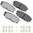 Akebono ACT1304A Disc Brake Pad Set - Rear