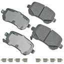 Akebono ACT1326A Disc Brake Pad Set - Rear
