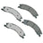 Akebono ACT1329 Disc Brake Pad Set - Rear