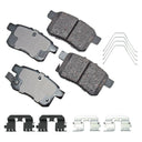 Akebono ACT1336A Disc Brake Pad Set - Rear