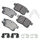 Akebono ACT1336A Disc Brake Pad Set - Rear