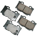 Akebono ACT1347 Disc Brake Pad Set - Rear