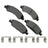 Akebono ACT1363 Disc Brake Pad Set - Front