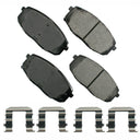 Akebono ACT1397A Disc Brake Pad Set - Front