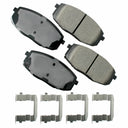 Akebono ACT1397 Disc Brake Pad Set - Front