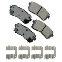 Akebono ACT1398 Disc Brake Pad Set - Rear
