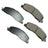 Akebono ACT1399 Disc Brake Pad Set - Front