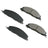 Akebono ACT1400 Disc Brake Pad Set - Rear