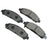 Akebono ACT1401 Disc Brake Pad Set - Front