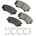 Akebono ACT1404 Disc Brake Pad Set - Front