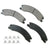 Akebono ACT1411 Disc Brake Pad Set - Front or Rear