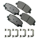 Akebono ACT1413 Disc Brake Pad Set - Front