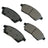 Akebono ACT1422 Disc Brake Pad Set - Front