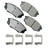 Akebono ACT1447 Disc Brake Pad Set - Front