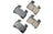 Akebono ACT1474 Disc Brake Pad Set - Front