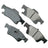 Akebono ACT1498 Disc Brake Pad Set - Rear