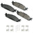 Akebono ACT1508 Disc Brake Pad Set - Front