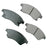 Akebono ACT1522 Disc Brake Pad Set - Front