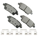 Akebono ACT1551 Disc Brake Pad Set - Rear