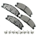 Akebono ACT1611 Disc Brake Pad Set - Front