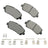 Akebono ACT1623 Disc Brake Pad Set - Front