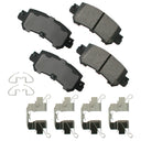 Akebono ACT1624 Disc Brake Pad Set - Rear