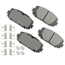 Akebono ACT1628 Disc Brake Pad Set - Front