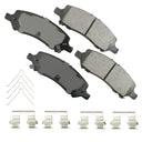 Akebono ACT1647 Disc Brake Pad Set - Rear