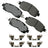 Akebono ACT1650 Disc Brake Pad Set - Front